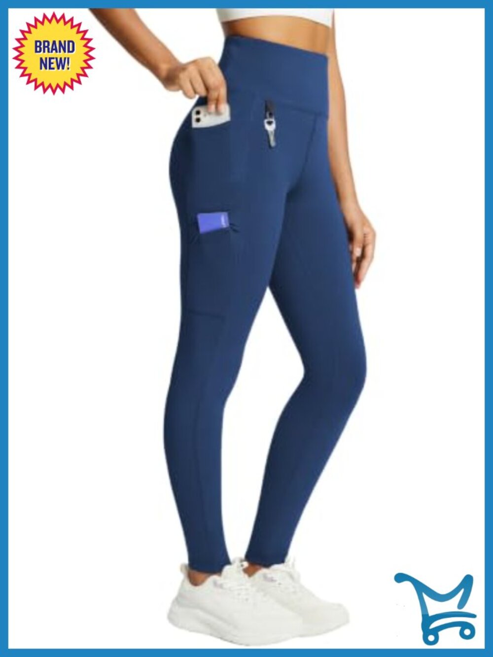 Fleece Lined Waterproof Thermal Leggings Women's Winter Warm Hiking Pants
